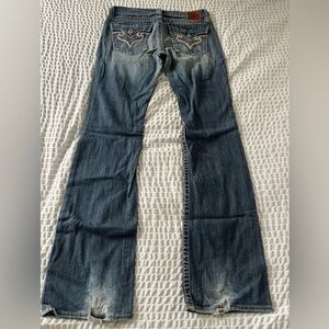 Vintage Big Star boot cut blue jeans size 30/34